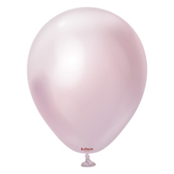Balony lateksowe Kalisan Mirror Pink Gold, 30 cm, 50 szt.