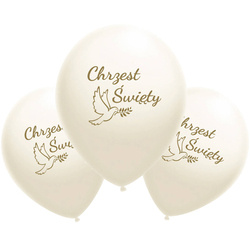 Balloon Garland White Gold With Confetti, 75 Balloons