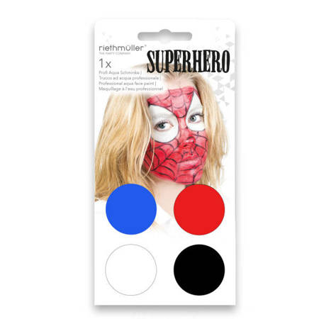 Face paintings, 4 colors
