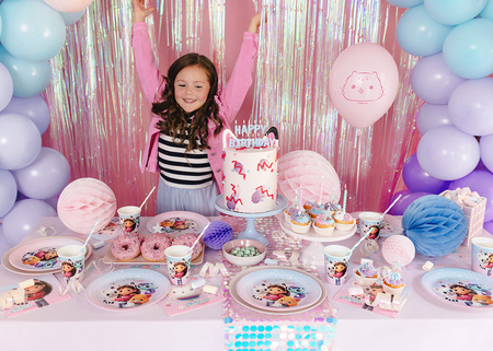 Talerzyki Koci Domek Gabi mix 23 cm 6 szt