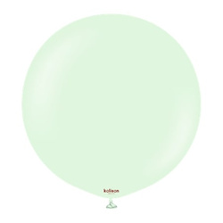 Balony Kalisan Macaron Pale Green, zielony, 45 cm, 1 szt.