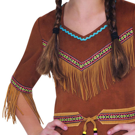 Strój, Kostium przebranie Indianka 8-10 lat