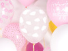 Balony 30cm, Chmurki, Crystal Clear (1 op. / 6 szt.)
