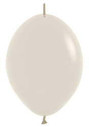 Balony z łącznikiem Sempertex Pastel Dusk Cream 30cm, 50szt.