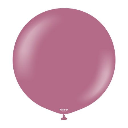 Balony lateksowe Retro Wild Berry, ciemny różowy, 45 cm, 25 szt.