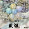 Balony lateksowe Kalisan AURA Ice Blue, niebieskie, 30cm, 50szt.