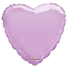 Balon Foliowy Serce, Pastelowy Róż, 46 cm