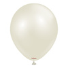 Balony lateksowe Kalisan AURA Ivory White, beżowe, kremowe, 30cm, 50szt.
