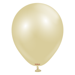 Balony lateksowe Kalisan AURA Antique Gold, złote, 45cm, 25szt.
