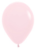 Balony lateksowe Sempertex, Pastel Matte Pink jasnoróżowy 30cm, 50szt.