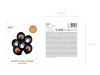 Balony 30cm, Duszek, Pastel Black (1 op. / 6 szt.)