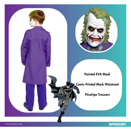 Strój, Kostium przebranie Joker  12-14 lat
