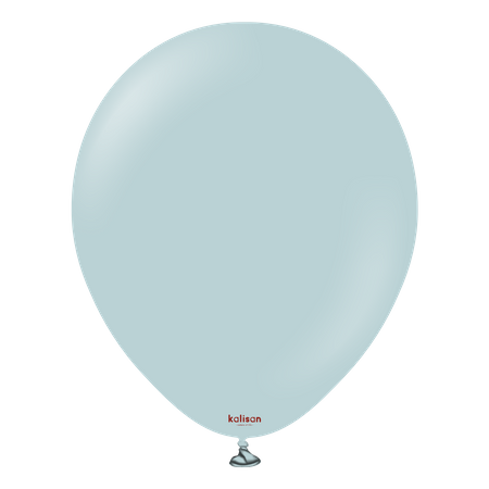 Balony lateksowe Kalisan Retro Storm, niebieski, 30 cm, 100 szt.