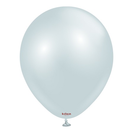 Balony lateksowe Kalisan AURA Ice Blue, niebieskie, 30cm, 50szt.
