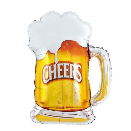 Balon foliowy Kufel Piwa Cheers, 73 cm