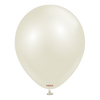 Balony lateksowe Kalisan AURA Ivory White, beżowy, kremowy, 45cm, 1szt.