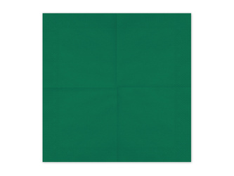 Serwetki papierowe Ciemny zielony Dark Green 33x33cm 20szt