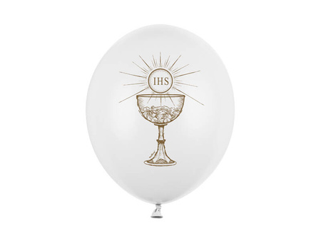 Balony lateksowe, IHS, 6 szt, 30cm