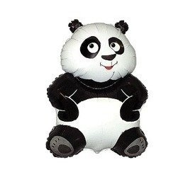 Balon Foliowy - Miś Panda, 68cm, Grabo