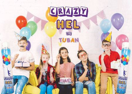 Hel w puszce z dozownikiem, 0.012m3 (12l)