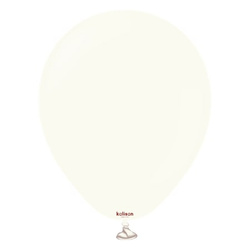 Balony lateksowe Retro White, 60cm, 2 szt.