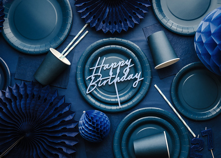 Serwetki papierowe Granatowy 33x33cm 20szt