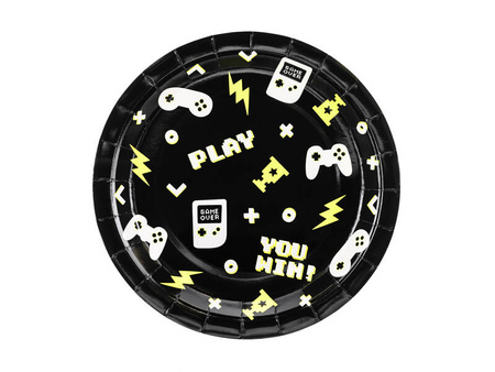 Talerzyki Gamepady dla Gamera 23cm, 6 szt.