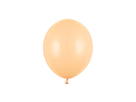 Balony lateksowe Strong, Brzoskwiniowe, Pastel Light Peach, 12cm, 100 szt.