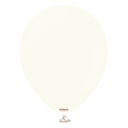 Balony lateksowe Retro White, 45 cm, 25 szt.