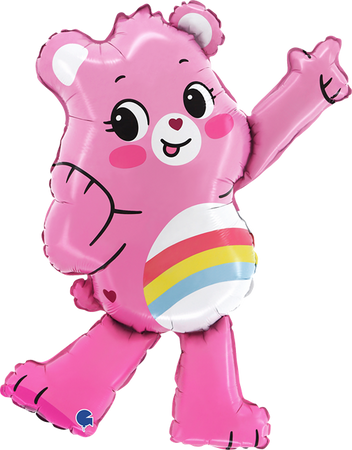 Balon foliowy Troskliwy miś różowy, Care Bears, 75 cm
