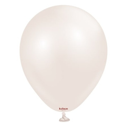Balony lateksowe Kalisan AURA Beige Cream, beżowe, kremowe, 12cm, 50szt.