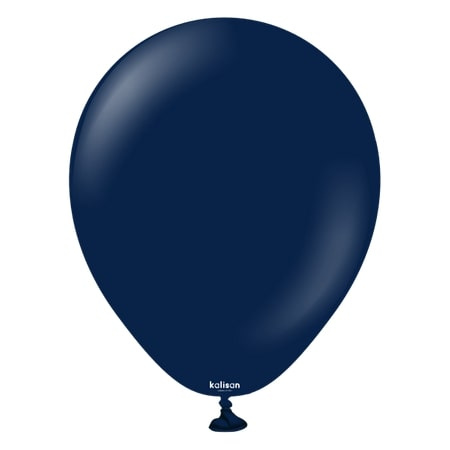 Balony lateksowe Navy, granat 45 cm, 25 szt.