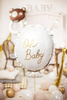 Balon foliowy  na Baby Shower "Oh Baby", 53x69 cm