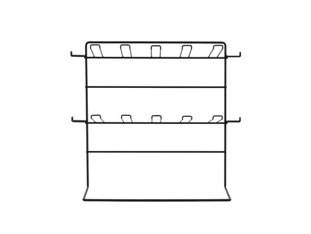 Stojak Ekspozytor Metalowy  Czarny 43x21x41 cm