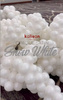 Balony lateksowe Kalisan Snow White, 30 cm, 50 szt.