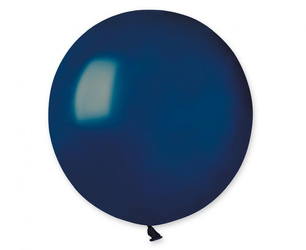 Duże Balony Pastelowe Gemar 19" Granatowe Navy 48cm, 25 szt.