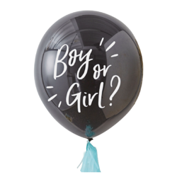 Balon Gigant Gender Reveal - Chłopiec 1m