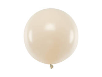 Balon lateksowy Gigant, Beżowy, Pastel Alabaster/ Nude, 1m, 1 szt.