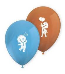 Balony lateksowe Cocomelon, 25cm, 8szt.