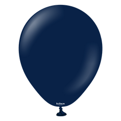 Balony lateksowe Navy, granat 45 cm, 25 szt.