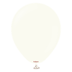 Balony lateksowe Retro White, białe, 13 cm, 100 szt.