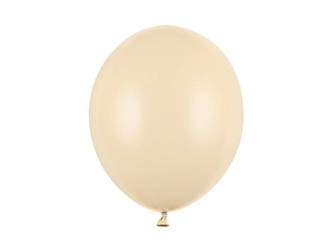 Balony lateksowe Strong, Beżowe, Pastel Alabaster/ Nude, 30cm, 100 szt.
