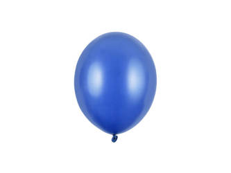 Balony lateksowe Strong, Granatowe, Metallic Blue,12cm, 100 szt.