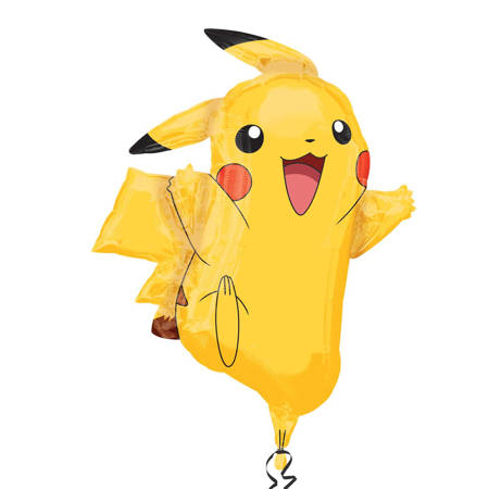 Balon foliowy Pikachu, 62 x 78 cm