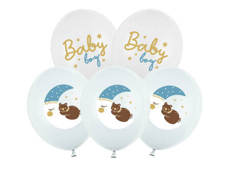 Balony 30 cm, Baby boy, 50szt.