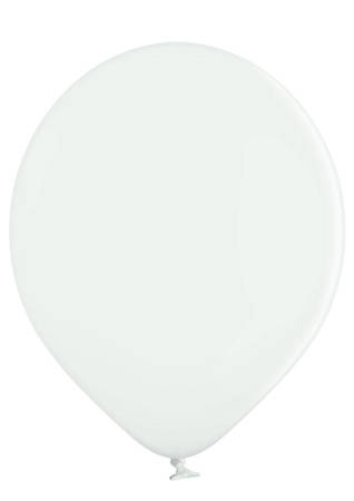 Balony lateksowe B105, Białe Pastel White, 30cm, 100 szt.