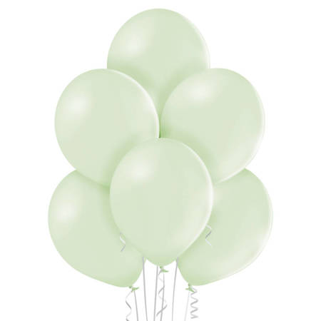 Balony lateksowe B105, Zielone, Pastel Kiwi, 30cm, 100 sztuk