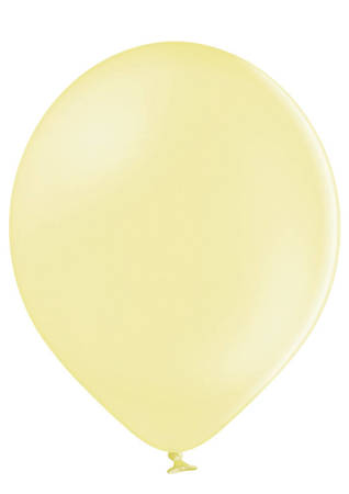 Balony lateksowe B105, Żółte, Pastel Lemon, 30cm, 100 szt.