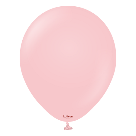 Balony lateksowe Kalisan Macaron Pink, różowy, 30 cm, 100 szt.