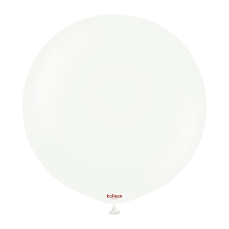 Balony lateksowe White, białe Kalisan 91cm, 2 szt.